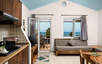 Hotel Maleme Mare Beachside - dvojlôžkový apartmán - letecký zájazd CK Turancar - Kréta, Maleme