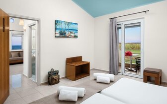 Hotel Maleme Mare Beachside - dvojlôžkový apartmán - letecký zájazd CK Turancar - Kréta, Maleme