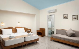 Hotel Maleme Mare Beachside - dvojlôžkový apartmán - letecký zájazd CK Turancar - Kréta, Maleme