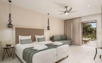 Hotel Sirios Village Luxury - Superior apartmán s bazénom  - letecký zájazd CK Turancar - Kréta, Kato Daratso