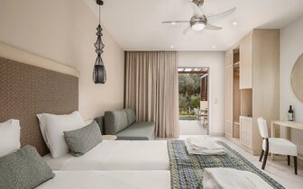 Hotel Sirios Village Luxury - Superior apartmán s bazénom  - letecký zájazd CK Turancar - Kréta, Kato Daratso