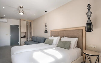 Hotel Sirios Village Luxury - Superior apartmán s bazénom  - letecký zájazd CK Turancar - Kréta, Kato Daratso