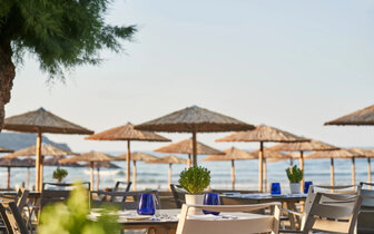 Atlantica Amalthia Beach Resort- pláž- letecký zájazd CK Turancar - Kréta, Karvos
