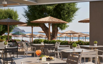 Atlantica Amalthia Beach Resort- reštaurácia- letecký zájazd CK Turancar - Kréta, Karvos