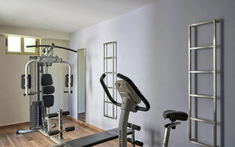 Atlantica Amalthia Beach Resort- fitnescentrum- letecký zájazd CK Turancar - Kréta, Karvos