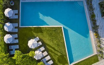 Atlantica Amalthia Beach Resort- bazén- letecký zájazd CK Turancar - Kréta, Karvos