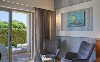 Atlantica Amalthia Beach Resort- dvojlôžková izba- letecký zájazd CK Turancar - Kréta, Karvos
