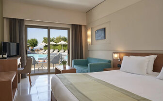 Atlantica Amalthia Beach Resort- dvojlôžková izba- letecký zájazd CK Turancar - Kréta, Karvos