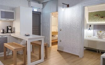 Flamingos Hotel - dvojlôžková izba s možnosťou prístelky -letecký zájazd CK Turancar - Kréta, Chania