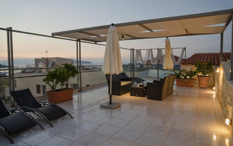 Flamingos Hotel - hotel -letecký zájazd CK Turancar - Kréta, Chania