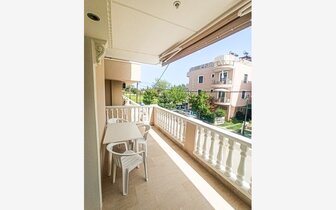Apartmány Apollon - balkón - autobusový zájazd CK TURANCAR