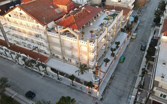 Hotel Europe exteriér - Paralia - letecký zájazd CK TURANCAR