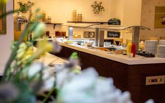 Hotel Europe - reštaurácia - Paralia - letecký zájazd CK TURANCAR