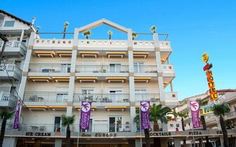 Hotel Europe exteriér - Paralia - letecký zájazd CK TURANCAR