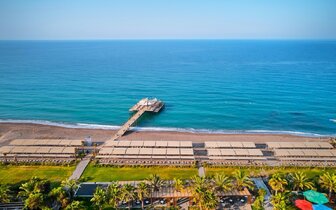 Seaden Sea Planet Resort & Spa - pláž - letecký zájazd od CK Turancar - Turecko, Side