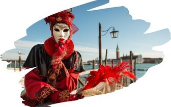 CK Turancar, autobusový poznávací zájazd, Benátsky karneval s prenocovaním, leták  CK Turancar, autobusový poznávací zájazd, Benátsky karneval s prenocovaním, leták