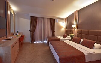 Hotel My Home Resort - izba s výhľadom na more blok D - letecký zájazd CK Turancar - Turecko, Avsallar Hotel My Home Resort - izba s výhľadom na more blok D - letecký zájazd CK Turancar - Turecko, Avsallar