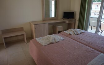 Hotel Alkyon - izba - letecký zájazd CK Turancar - Korfu, Agios Georgios Hotel Alkyon - izba - letecký zájazd CK Turancar - Korfu, Agios Georgios