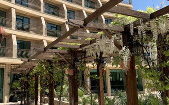 Hotel Mena Palace - letecký zájazd CK Turancar - Bulharsko, Slnečné pobrežie- vonkajšia reštaurácia