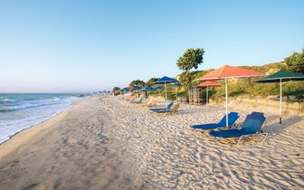 Euro Village Achilleas - pláž - letecky zájazd CK Turancar - Mastichari, Kos