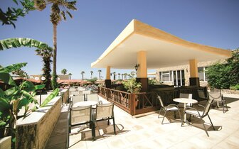 Euro Village Achilleas - bar s terasou - letecky zájazd CK Turancar - Mastichari, Kos