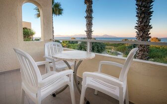 Euro Village Achilleas - výhľad z izby SV - letecky zájazd CK Turancar - Mastichari, Kos