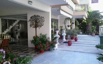 Apartmány Stella - vstupný areál -autobusová doprava CK Turancar  - Grécko, Olympská riviéra, Olympic beach