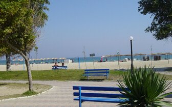 Apartmány Stella - pláž - autobusová doprava CK Turancar - Grécko, Olympská riviéra, Olympic beach