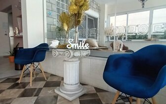 Apartmány Stella - lobby - autobusová doprava CK Turancar - Grécko, Olympská riviéra, Olympic beach