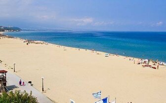 Nei Pori - pláž - autobusová a letecká doprava CK Turancar - Grécko, Olympská riviéra, Nei Pori Nei Pori - pláž - autobusová a letecká doprava CK Turancar - Grécko, Olympská riviéra, Nei Pori