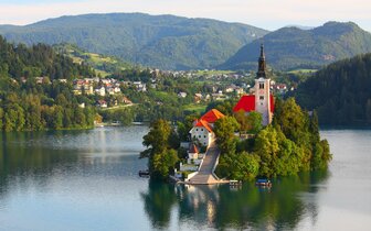 CK Turancar, autobusový poznávací zájazd, Slovinsko a Plitvické jazerá, Bled, Bledské jazero CK Turancar, autobusový poznávací zájazd, Slovinsko a Plitvické jazerá, Bled, Bledské jazero