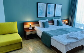 Hotel Queen Nelly - izba - letecký a autobusový zájazd CK Turancar - Bulharsko , Primorsko Hotel Queen Nelly - izba - letecký a autobusový zájazd CK Turancar - Bulharsko , Primorsko