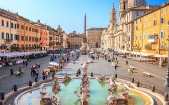 CK Turancar, autobusový poznávací zájazd, Rím - metropola Talianska, Piazza Navona CK Turancar, autobusový poznávací zájazd, Rím - metropola Talianska, Piazza Navona