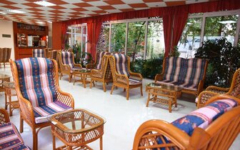 hotel Aurora - lobby - autobusový zájazd CK Turancar - Chorvátsko, Podgora hotel Aurora - lobby - autobusový zájazd CK Turancar - Chorvátsko, Podgora