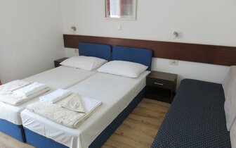 hotel Palma - izba - autobusový zájazd CK Turancar - Chorvátsko - Makarska