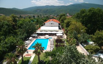 Hotel Sun Beach - areál - letecký zájazd CK Turancar - Grécko, Olympská riviéra, Platamonas Hotel Sun Beach - areál - letecký zájazd CK Turancar - Grécko, Olympská riviéra, Platamonas