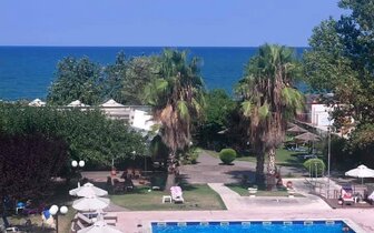 Hotel Sun Beach - bazén - letecký zájazd CK Turancar - Grécko, Olympská riviéra, Platamonas