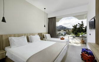 Hotel Kolymbia Sun - izba - letecký zájazd CK Turancar - Rodos, Kolymbia Hotel Kolymbia Sun - izba - letecký zájazd CK Turancar - Rodos, Kolymbia