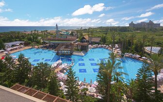 Hotel Delphin Diva Premier - letecký zájazd CK Turancar - bazén - Turecko, Lara