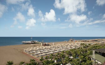 Hotel Delphin Diva Premier - letecký zájazd CK Turancar - pláž - Turecko, Lara