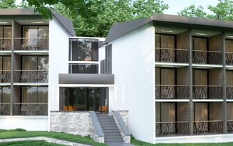 Holiday Resort Ad Turres - pavilón - autobusový zájazd CK Turancar - Chorvátsko, Kvarner, Crikvenica