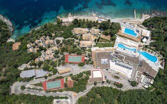 Hotel Sunshine Club - pláž - letecký zájazd CK Turancar - Korfu, Nissaki Hotel Sunshine Club - pláž - letecký zájazd CK Turancar - Korfu, Nissaki