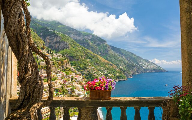 CK Turancar, autobusový poznávací zájazd, Kampánia s pobytom pri mori, Positano