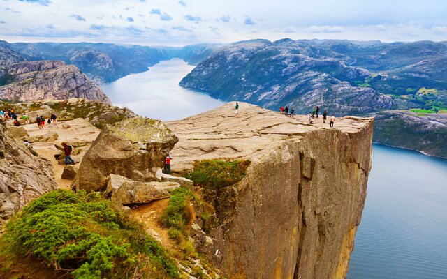 CK Turancar, autobusový poznávací zájazd, Škandinávsky okruh, Nórsko, Lysefjord Preikestolen