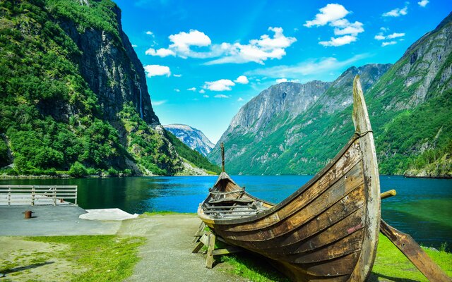 CK Turancar, letecký poznávací zájazd, Škandinávia, Nórsko, Flåm