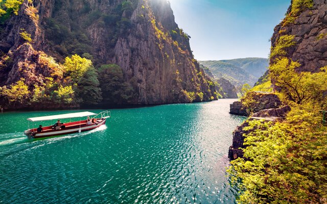 Autobusový poznávací zájazd CK Turancar, Albánsko a Macedónsko, Macedónsko, kaňon Matka