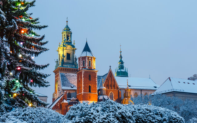 Predvianočný Krakow