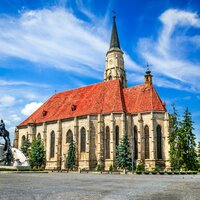 Autobusový poznávací zájazd, Rumunsko, Moldavsko, kostol sv. Michala Cluj Napoca
