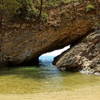 Rodon hotel -  Tripiti prírodný bazén Tripa  - letecký zájazd CK Turancra (Thasos Tripiti)