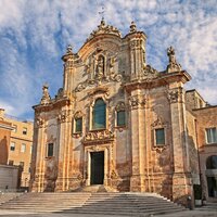 Autobusový poznávací zájazd, Taliansko, San Maríno a Apúlia, Matera, kostol sv. Františka z Assisi
